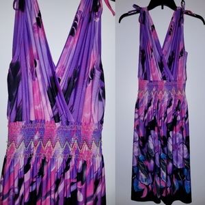 Jinhuanshow, Women's Dress, Large, Multi-C…